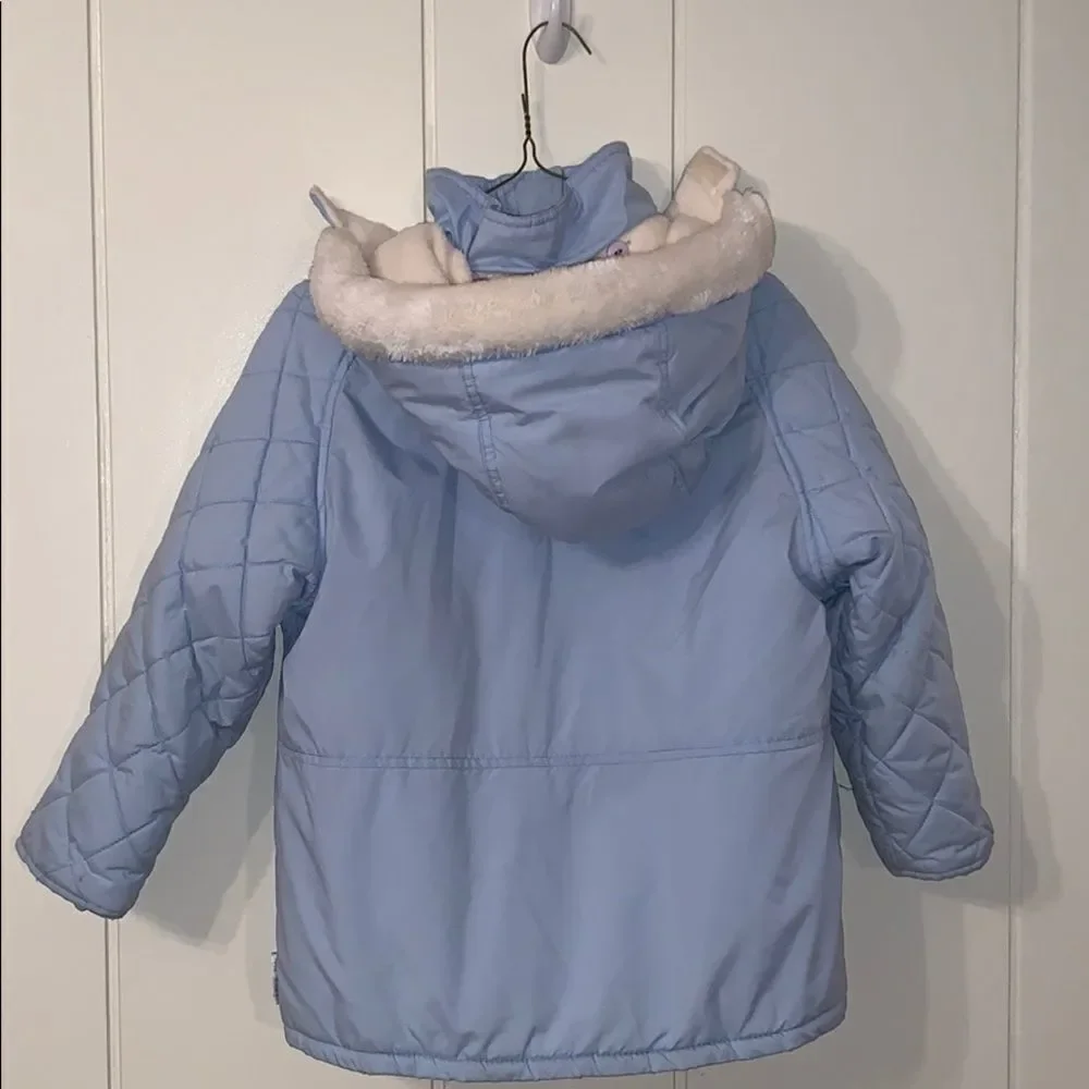 ‎Vtg Healthtex light blue filled winter coat